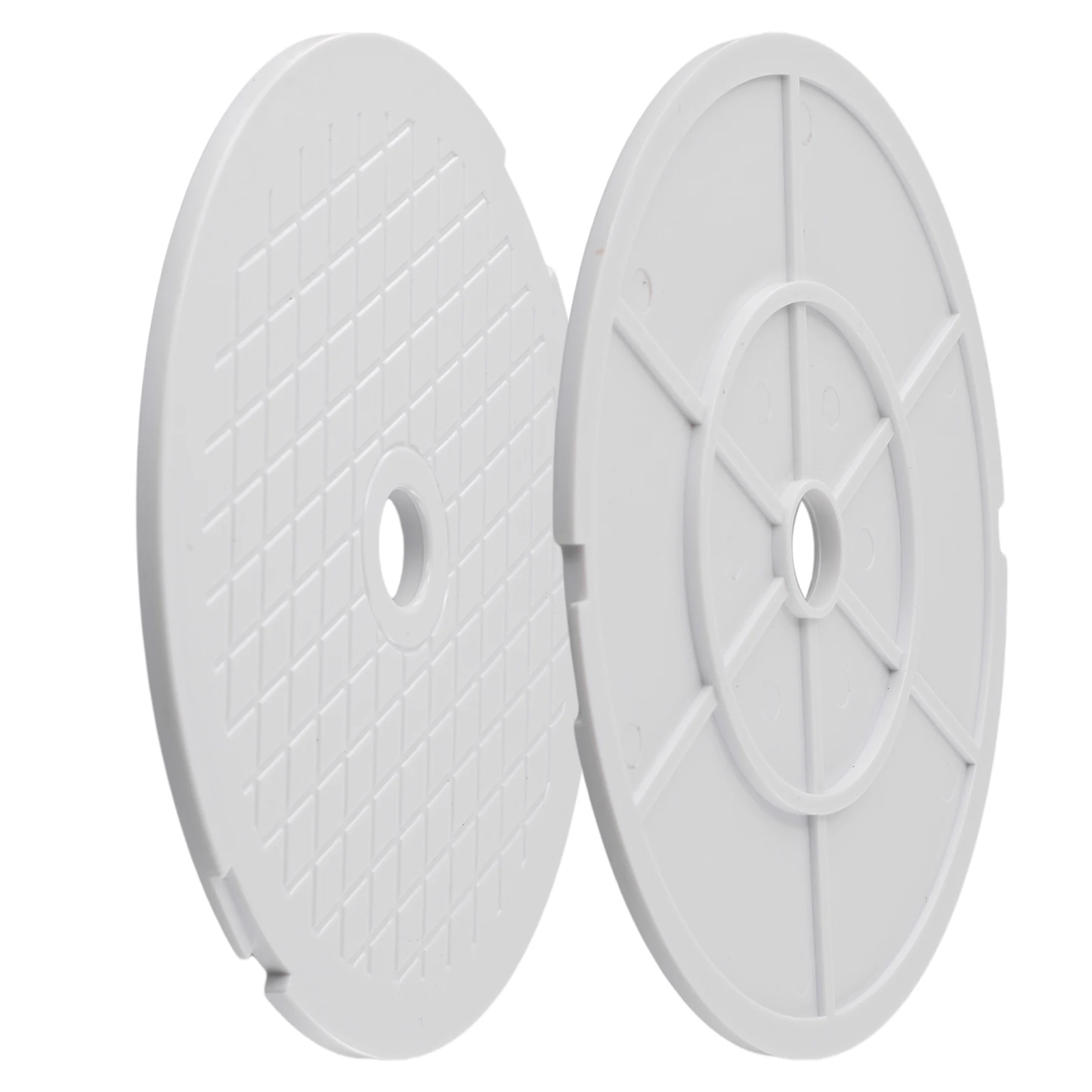 Tapa para espumadera de piscina, tapa redonda de plástico para cubierta de cubierta, repuesto apto para piscina Hayward SPX1096 Skimmer Spa