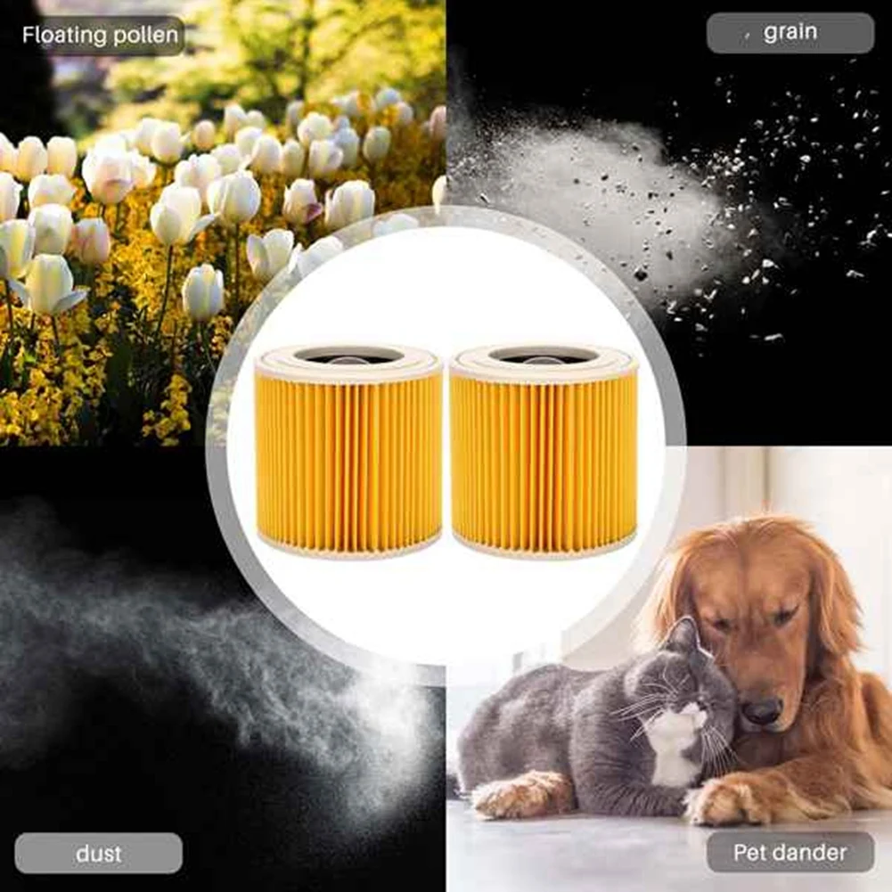 N18R 3PCS HEPA Filter for WD2 WD3 WD1 MV3 MV2 Vacuum Cleaners Parts WD2250 WD3.200 WD3.300