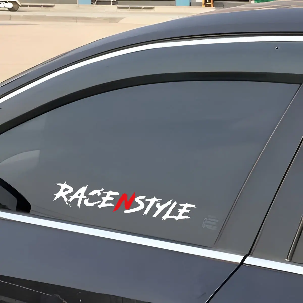 RACE N STYLE Logo Race Style Vinyl Sticker Motorcycle Body Waterproof Sunproof Decorative Decal Modified Accessories