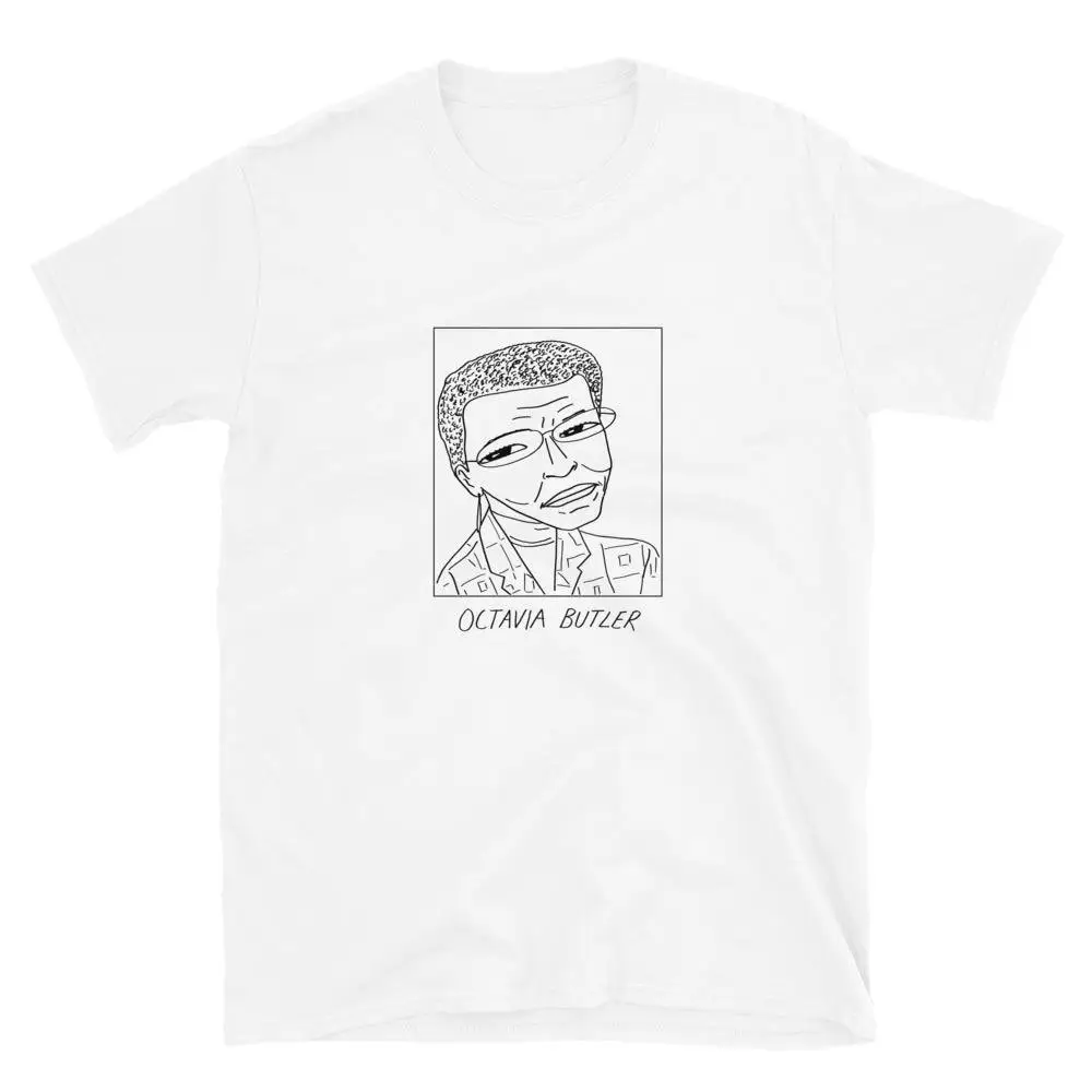 Badly Drawn Authors Octavia Butler T Shirt FREE Worldwide Delivery