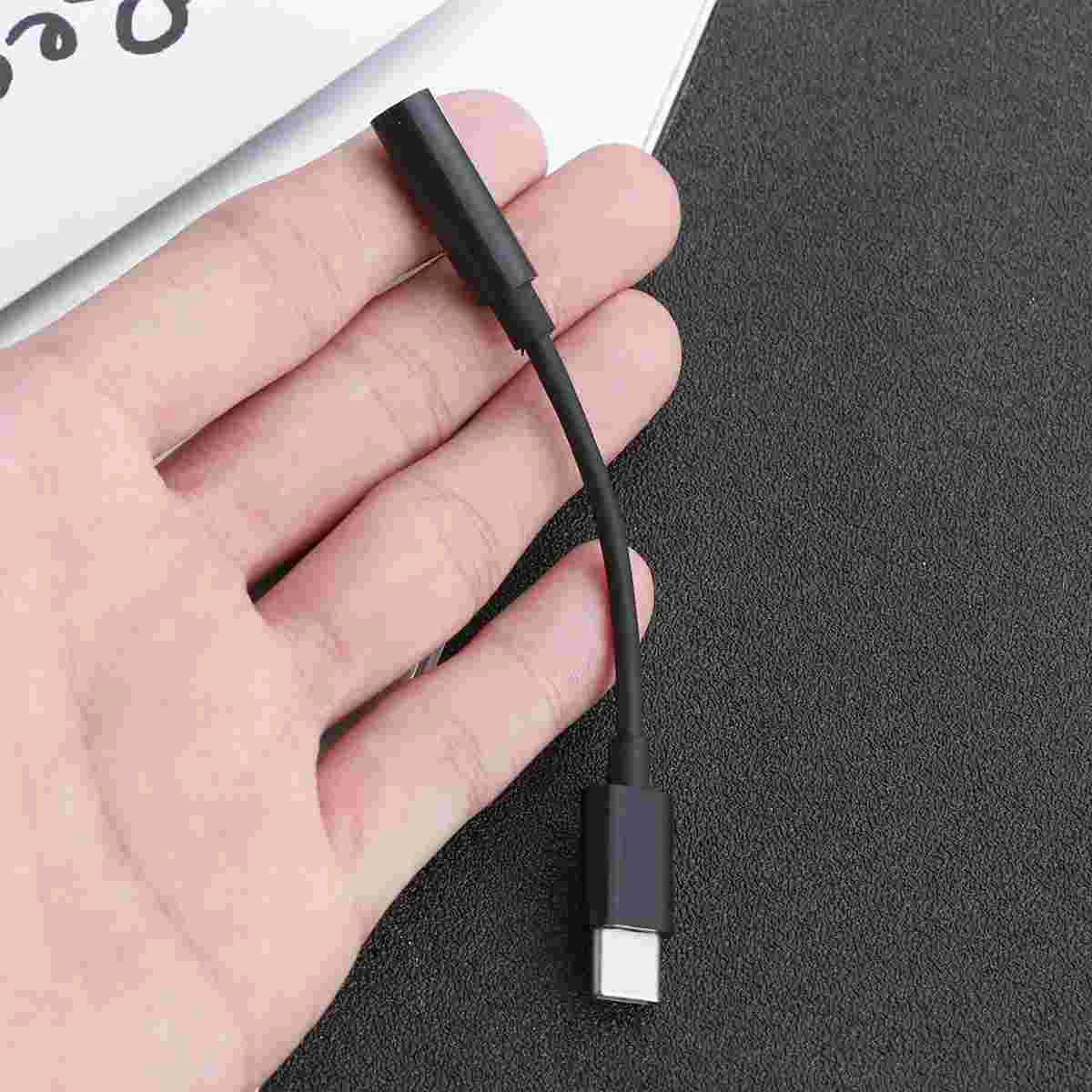 Type C to 35mm Audio Adapter Type-C Earphone Cable USB-C Male Female Jack Headphone