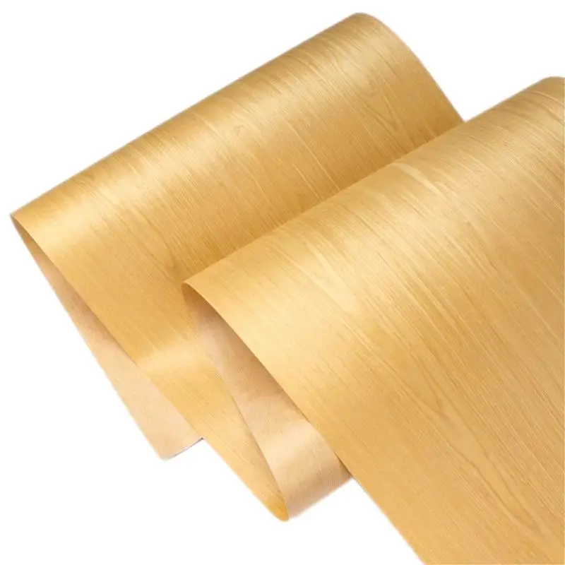 0.25mm Thin Golden Recon Maple Wood Veneer Sheet,Used for Furniture Cabinet Home Art Villa Interior Decoration,Wall Panel Skin