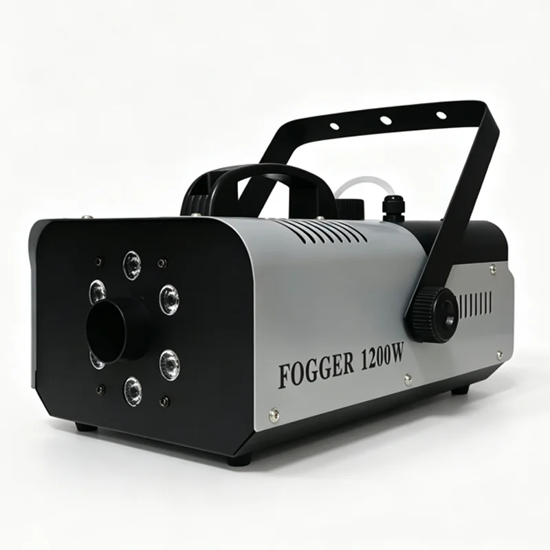 1200W 6LEDS Smoke Machine Wireless And Remote Fog Machine for Grand Event Wedding & Engagement Bithday Party Christmas Halloween