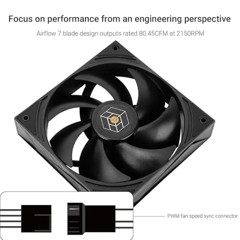 Thermalright TL-H12-X28 1/3/5 قطعة رقيقة حالة الكمبيوتر مروحة 2150 دورة في الدقيقة وحدة المعالجة المركزية مروحة هادئة 28 مللي متر سمك التبريد سطح المكتب وحدة المعالجة المركزية برودة مروحة