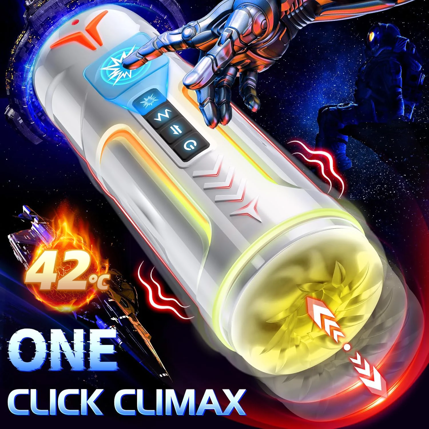 Automatic Male Masturbator Sex Toys Heated Telescopic Sucking Blowjob Machines Masturbation Cup Penis Pump Adult Goods for Man