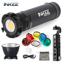 INKEE GC60 Gold Crow 2700-6500K 60W COB Portable Photography Fill Light Indoor Outdoor Shoot Video Light Photo Photographic Lamp