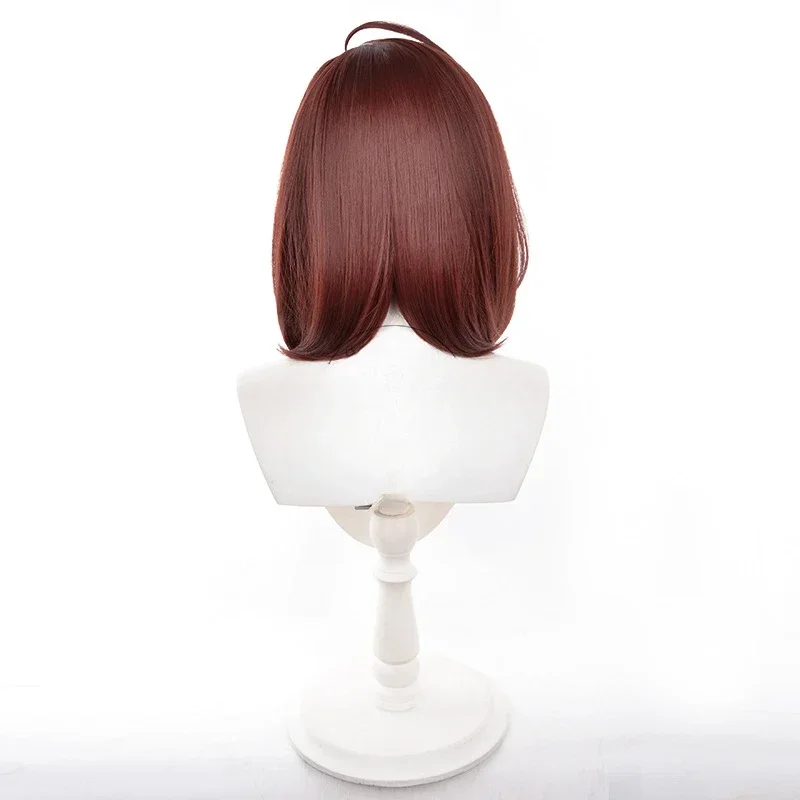 Anime DAN DA DAN Ayase Momo Parrucca Cosplay Donne adulte Parrucche sintetiche corte marroni per capelli Accessori di Halloween Puntelli