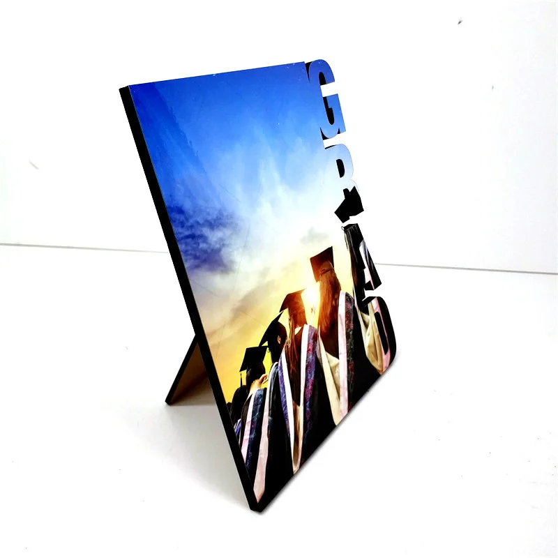 

Free Shipping 10pcs/lot 150*180*5mm Sublimation Blanks Grad Photo Frames For Custom Graduation Gifts