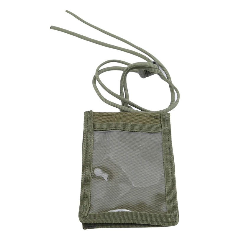 Outdoor Fashion Nylon Adjustable Removable Lanyard Vertical ID Card Credit Card Accessories Gift