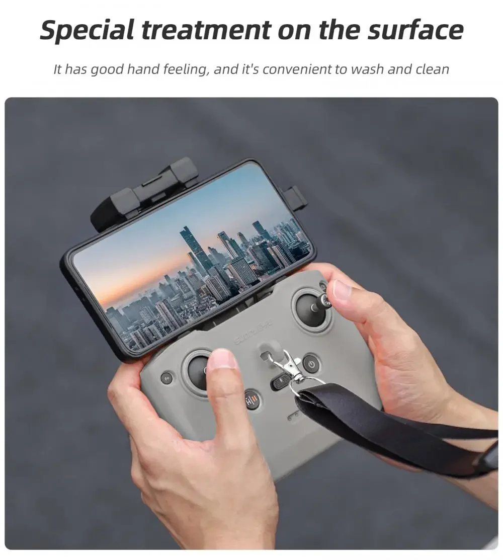 Silicone Cover For DJI Neo/Air 3S Anti-bump Dust-proof Protective Case Lanyard For RC-N3/N2/N1 Remote Control Accessories