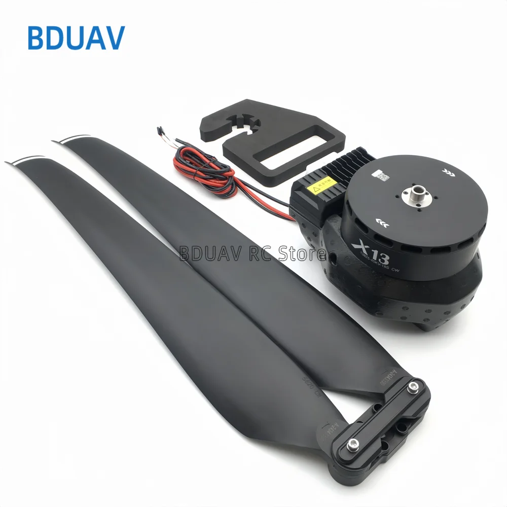 

Hobbywing X13 14S 18S Power System 13825 Motor 5620 pro Maximum Load 56kg for 4-axis 50L Multirotor Agricultural Spraying Drone
