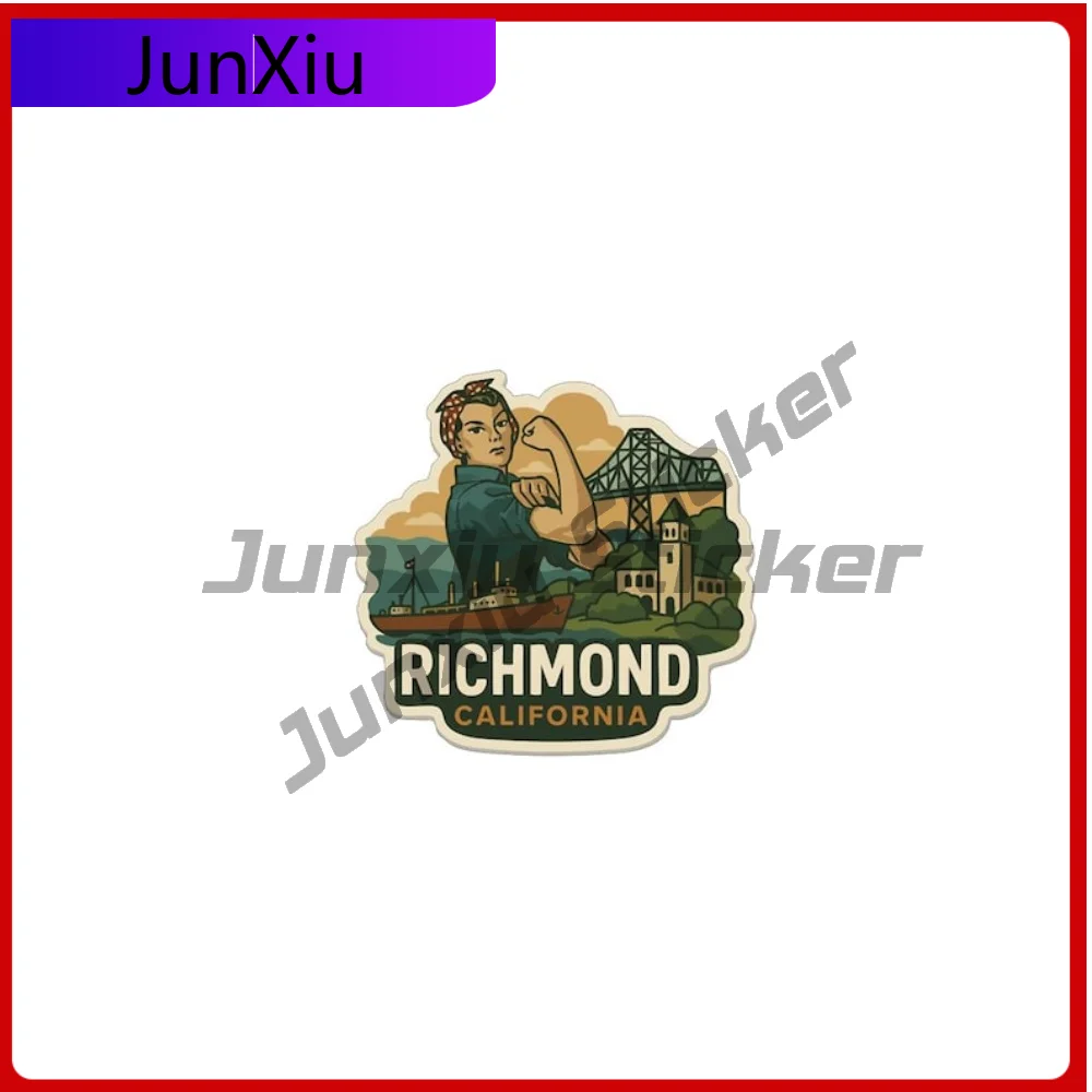 

Richmond California Sticker Vinyl Exterior Decals Accessories X 500 Motorcycle Suv Bodywork Guitar Stickers Z650 Forest Tent