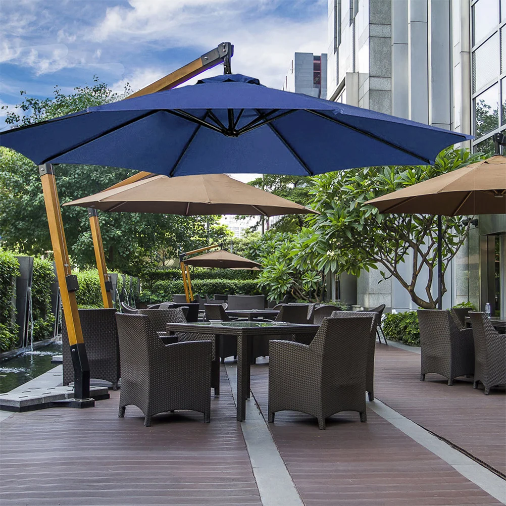 مظلة المظلة استبدال فناء النسيج غير نافذ للمطر الأشعة فوق البنفسجية حجب تنفيس تصميم لجدول فناء مظلة ملحق المظلة في الهواء الطلق