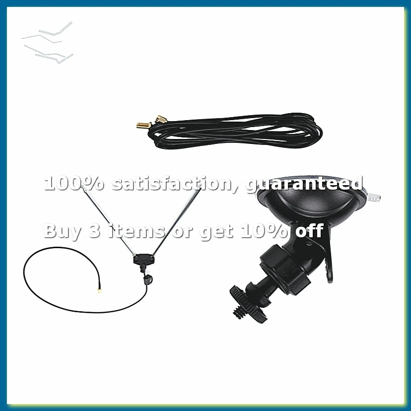 SDR Receiver SMA Antenna Multipurpose Dipole Antenna Kit 50Ohm RTL-SDR Antenna-DTA9