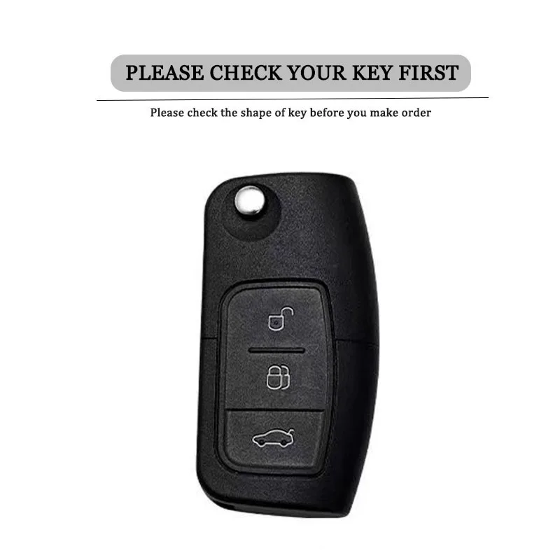 TPU Car Key Case For Ford Fiesta Focus Mondeo Falcon B-Max C-Max S-Max Eco Sport Galaxy Territory Keyless Car Protective Case