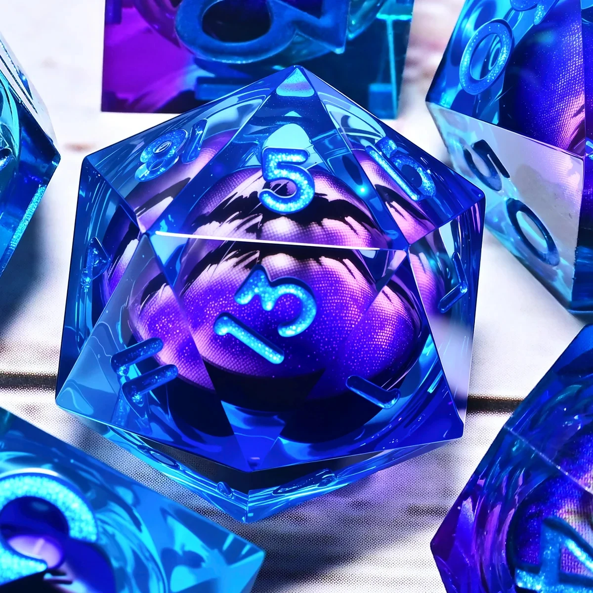 

Набор из 7 предметов, кубики из смолы DND для Dungeons And Dragons DND 5e, ролевая игра, настольная игра, настольные ролевые игральные кости, подарок на день рождения