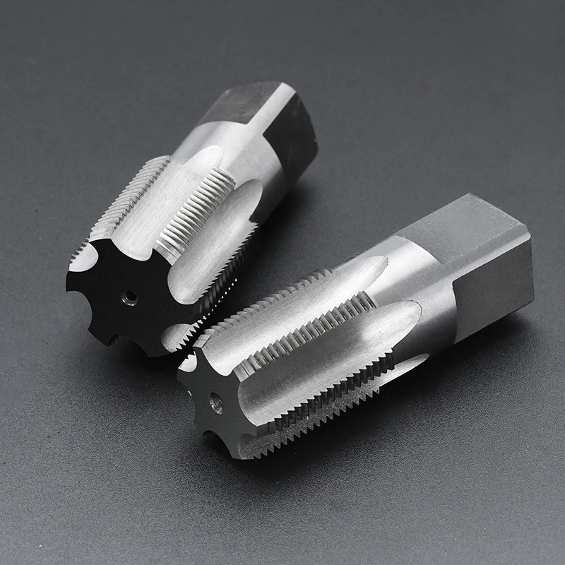 XCAN Thread Tap 5pcs Alloy Steel 9sicr Pipe Tap Right Hand Screw Thread Cutting Tools G1/8 1/4 3/8 1/2 3/4 Hand Tools