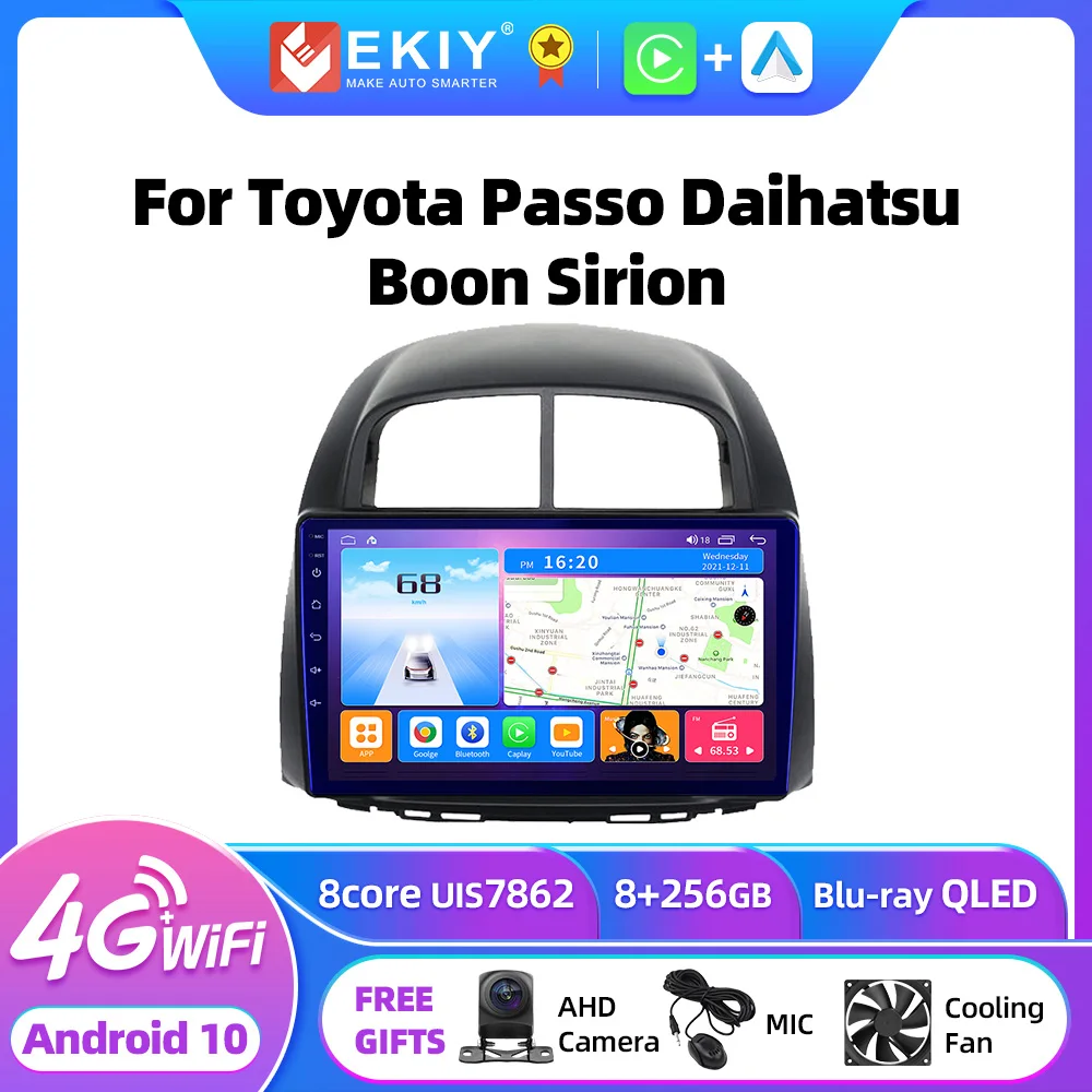 

EKIY T7 For Toyota Passo Daihatsu Boon Sirion Subaru Justy Perodua Myvi Android Car Radio DSP Multimedia Player Stereo GPS DVD