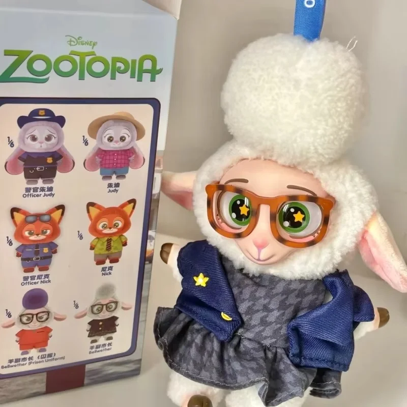 本物のズートピアシリーズ ビニールフィギュア アニメ ニック＆ジュディ おもちゃ キーホルダー ブラインドボックス ギフトセット トレンド コレクタブル ブラインドボックス おもちゃ ギフト