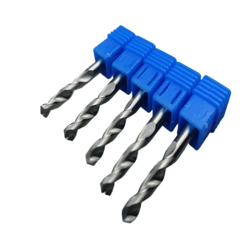 1pcs OUJIEKE YG6 carbide drill bit 1-20mm, alloy integral tungsten steel drill straight shank Fried Dough Twists drill