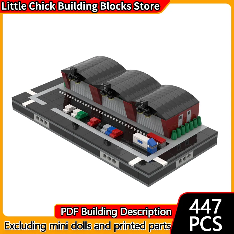 

Модель City Street View MOC, строительные кирпичи, блоки хранения микрополисов, модульная технология, детские праздничные подарки, сборка игрушек, костюм