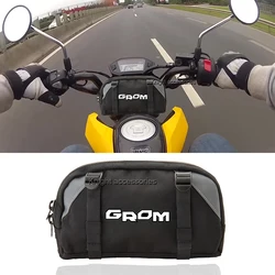 多機能オートバイフロントハンドルバーバッグ,収納バッグ,honda grom msx125,湿度125,トラベルバッグ,新品