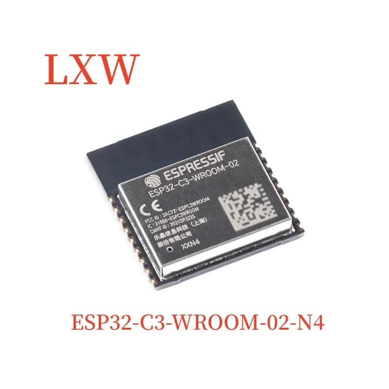 ESP32-C3-WROOM-02-N4 ESP32-C3-WROOM-02 VFQFN32 2.4GHz WiFi+ Bluetooth BLE5.0 Wireless Module Module