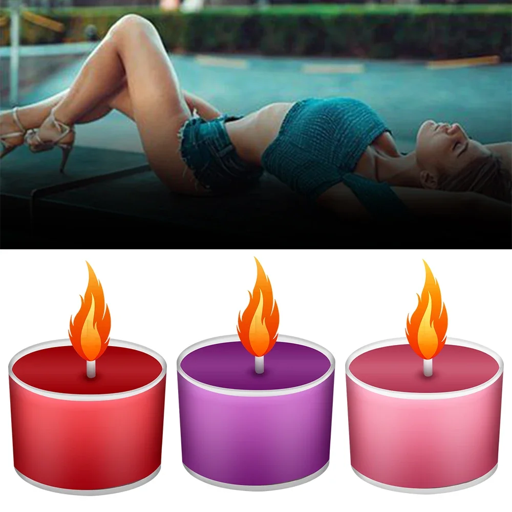 Low Temperature Candle Wax Bdsm Sex Candle Drip Sex Bed Flirting Teasing Massage Candles Ehance Desire Erotic Games for Couple