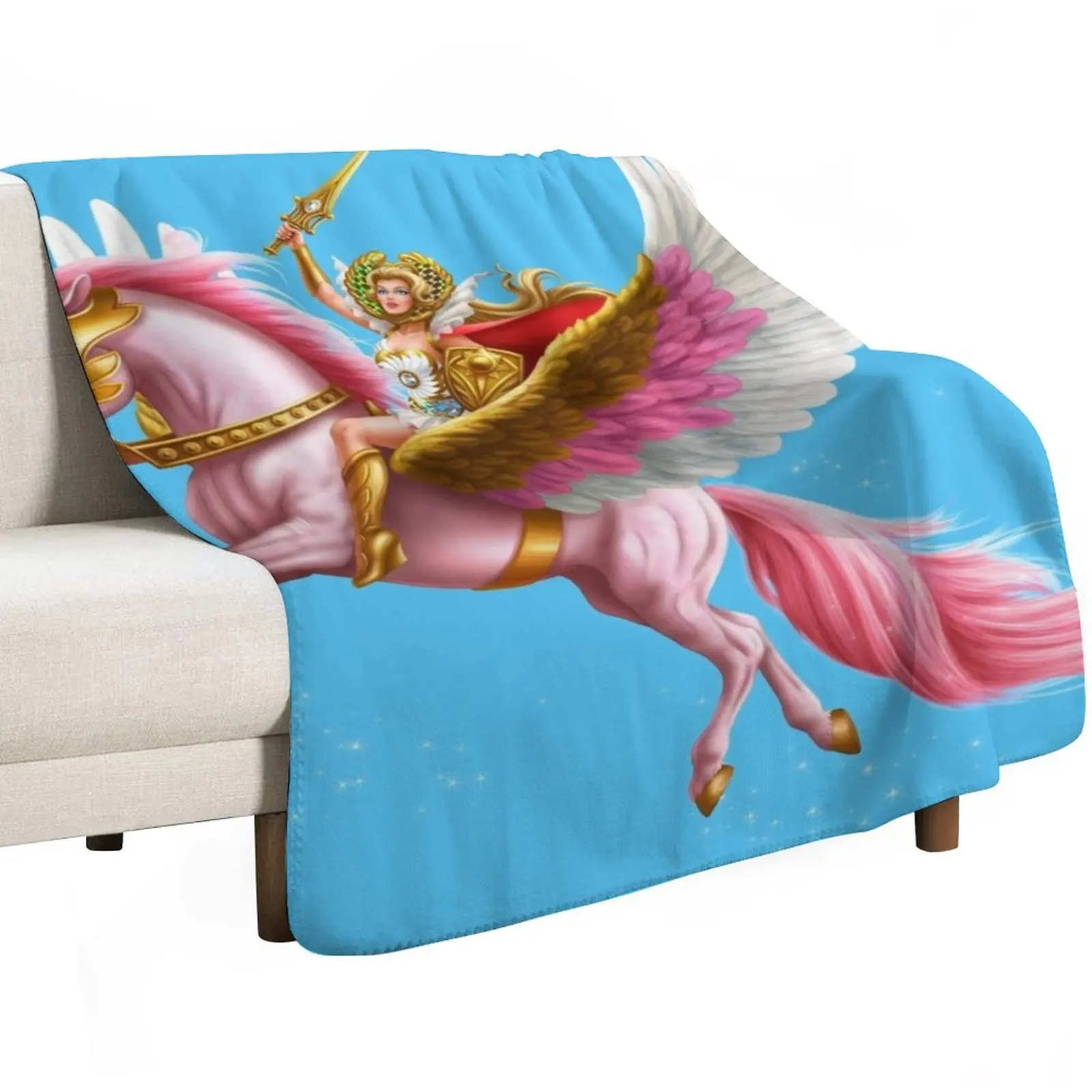 She-Ra: Princess of Power!! Throw Blanket Flannel Bed covers Winter beds Blankets For Bed Blankets For Baby Soft Big Blankets