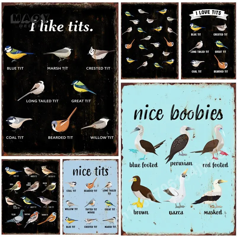 Vintage Lustige Vog…