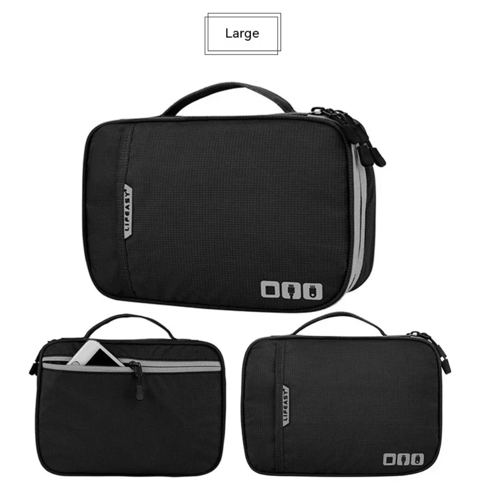 Portable Electronic Accessories Travel case Cable Organizer Bag Gadget Carry Bag for iPad Cables Power USB Flash Drive Charger