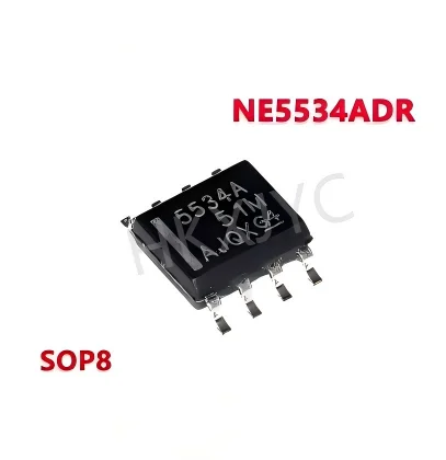 5~10/PCS New 5534A NE5534AD NE5534ADR SOP8 Low-noise operational amplifier chip In Stock