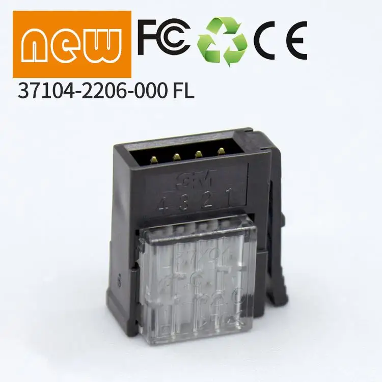 5 pçs/lote 37104-2206-000FL 4 pinos do Conector 100% Novo e Original