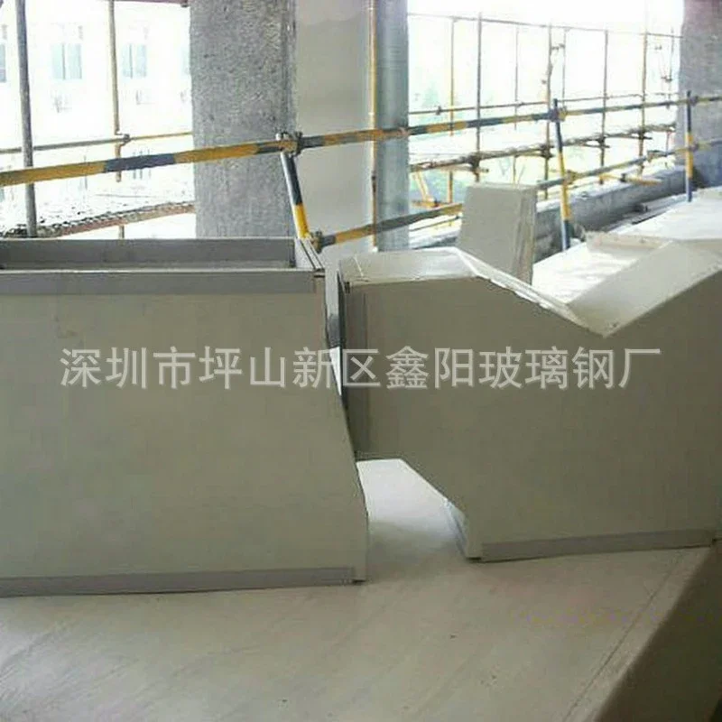 All kinds of special-shaped FRP air ducts, FRP inorganic air ducts, basement FRP air ducts, light weight pipes