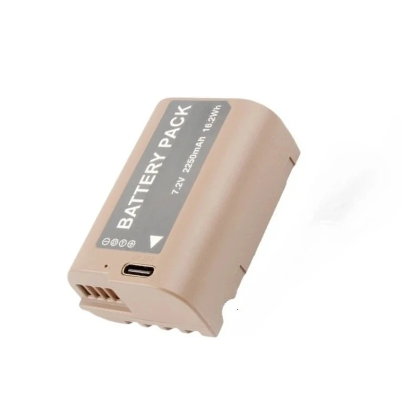Сменный аккумулятор для камеры DMW-BLK22 7,2 В 2250 мАч с зарядкой USB-C для Panasonic Lumix GH6 S5II S5M2 GH5M DC-S5 DC-S5 GH5 II