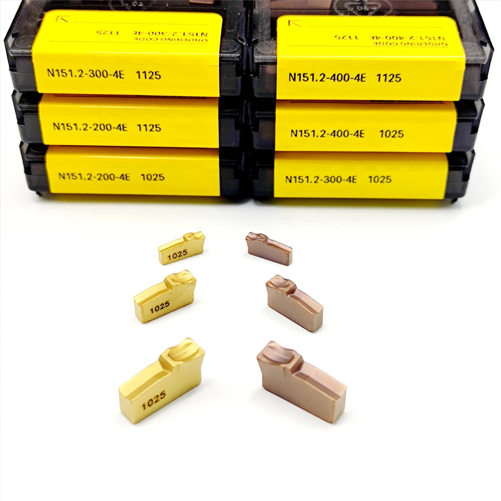 

N151.2 200 300 400 4E 1025 1125 Carbide Inserts for Stainless Steel Indexable Tools Milling Cutting Tool N151 2