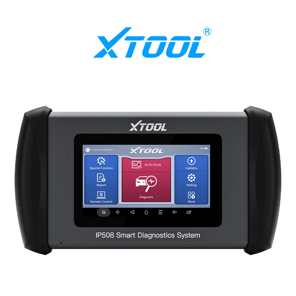 

XTOOL Inplus IP508 Diagnostic Tool ABS Bleed Throttle Relearn ODB2 Scanner 8-in-1 Data Graph Auto VIN Scan Lifetime Free Update