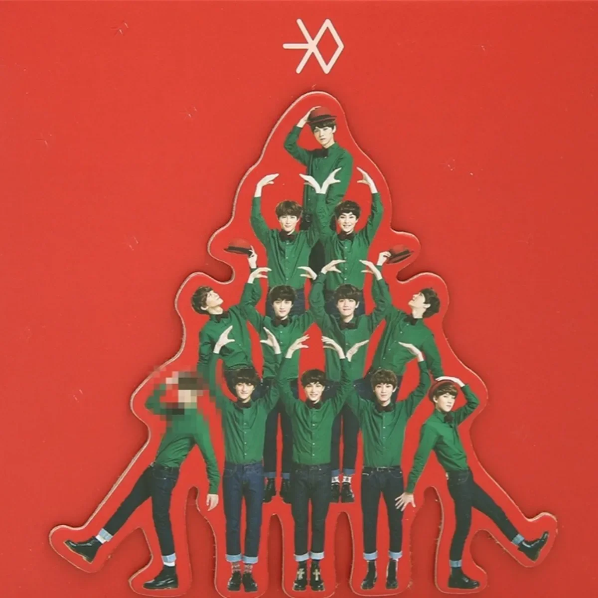 قرص مضغوط لألبوم EXO-M "معجزات في ديسمبر" - مجموعة موسيقى K-Pop لعشاق EXO-M وعشاق الموسيقى