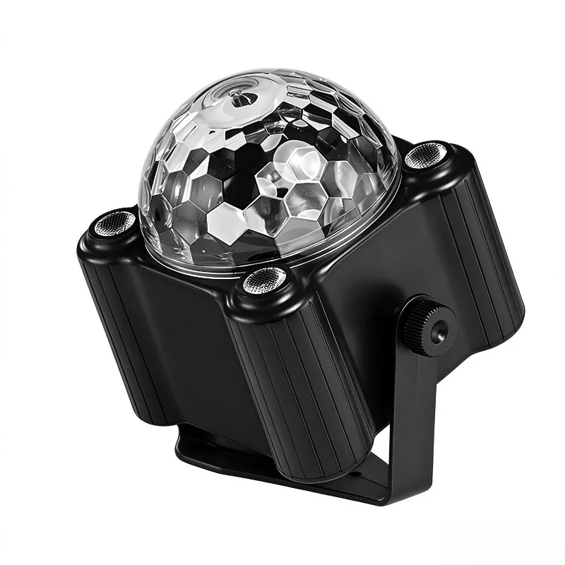 Outdoor Entertainment Portable Colorful Vortex Magic Ball Light Flash Bar Light LED Living Room Rotating Dance Color Lamp