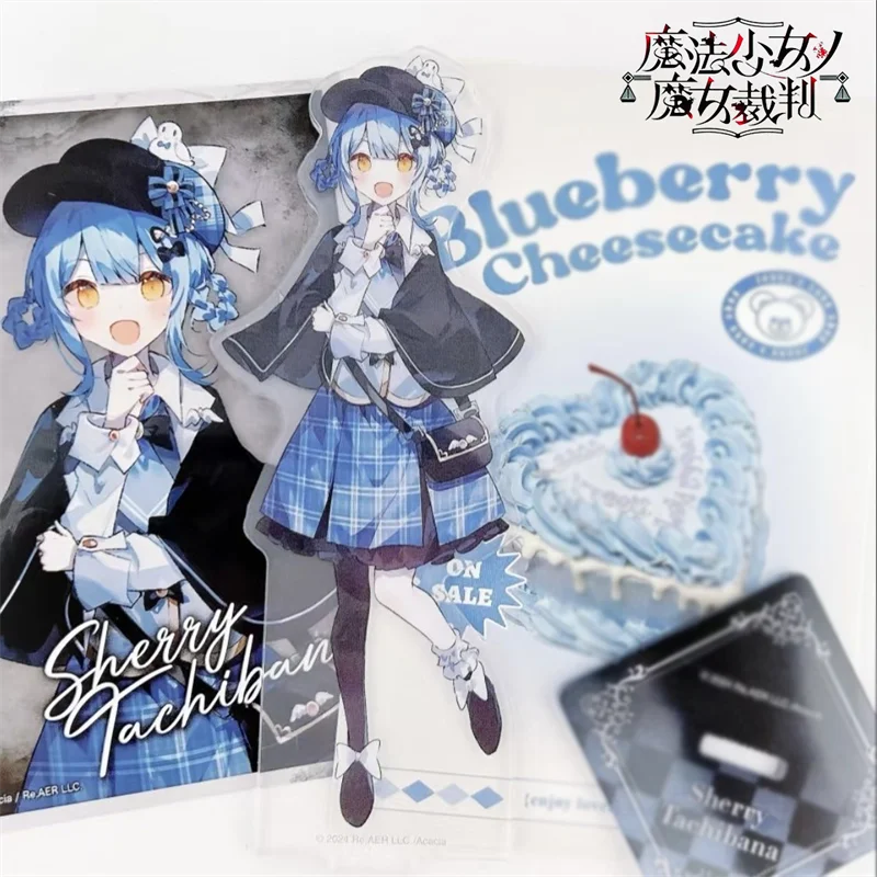 魔法少女魔女裁判所橘シェリー コスプレスタンドモデルプレートフィギュアアクリルフィギュアデスクトップ装飾アクセサリー小道具