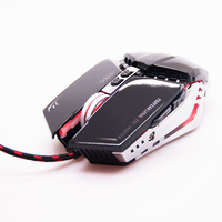 3200DPI Wired Gaming Mouse with Backlight - Precision Computer Mice for Esports High-Speed USB Computer Mice with LED Lights