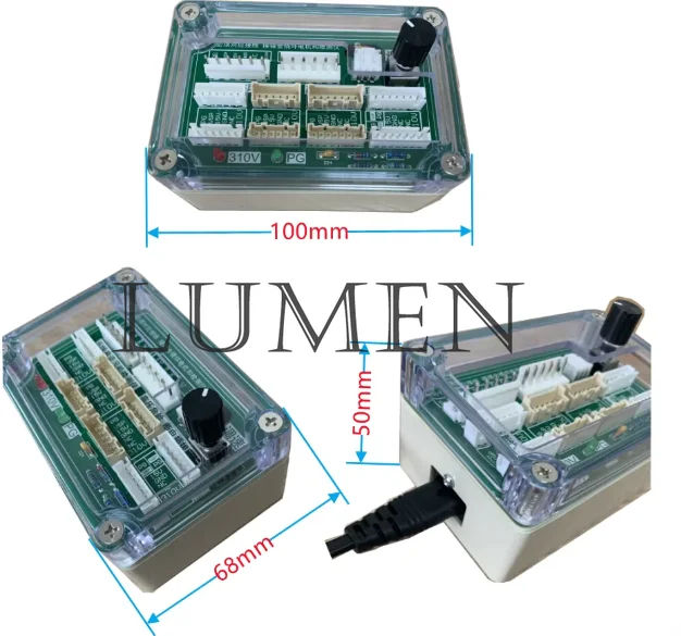 Air Conditioner 3-Wire/5-Wire DC Fan Motor Tester – Short-Circuit Protection, Speed Adjustment For HVAC Motor Diagnostics Tool