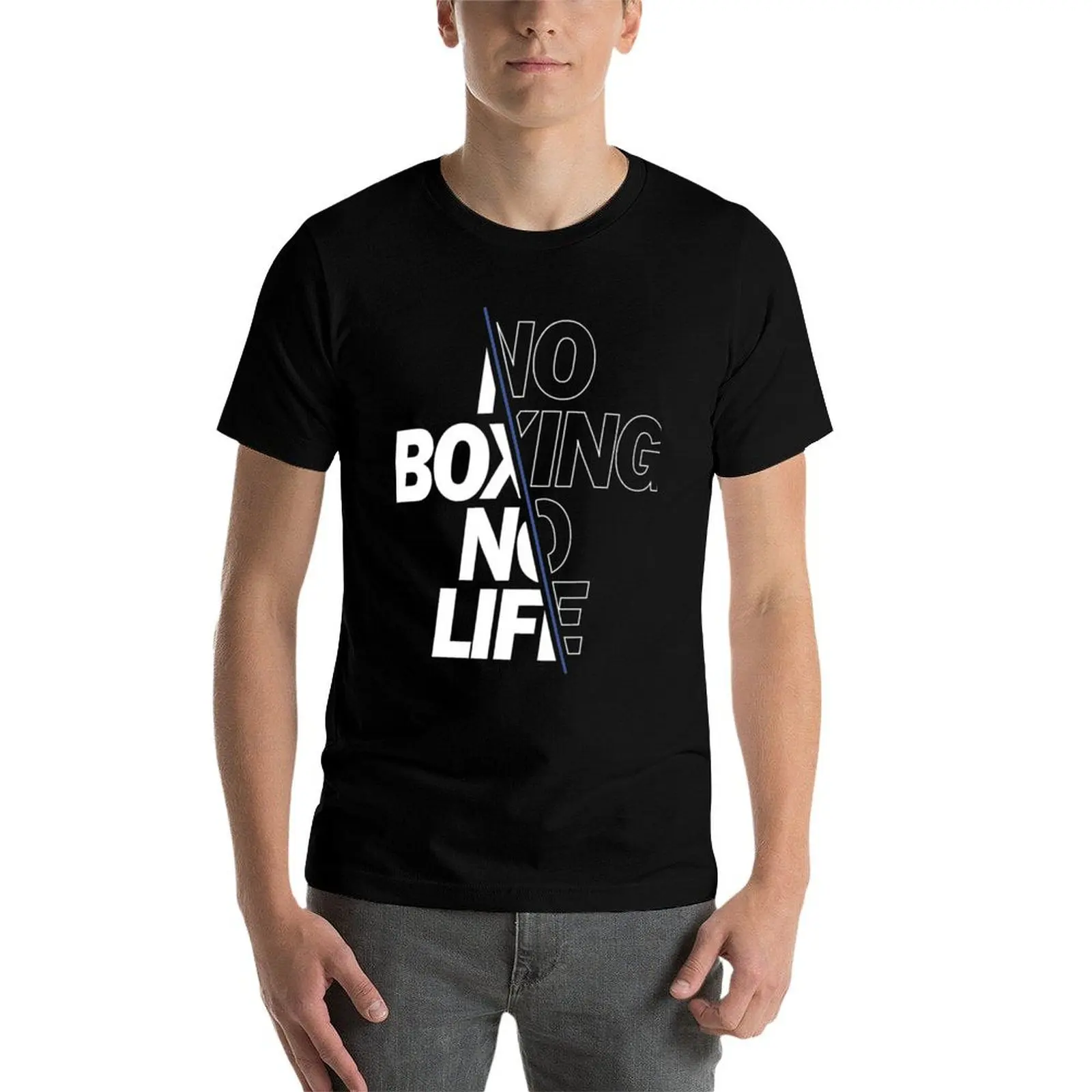 

No Boxing No Life (1) T-Shirt anime t shirts oversize man t shirt cotton graphic t shirts for man T-Shirt
