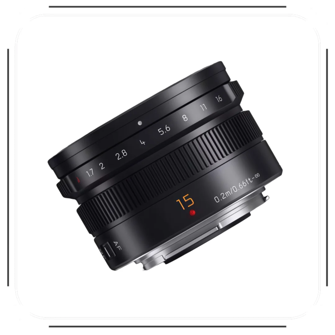 

Original M4/3 Mount Lens For DJI 15mm F1.7 For Panasonic GF6 GF7 GF8 GF9 GF10 GX85 G85 Micro Single Camera