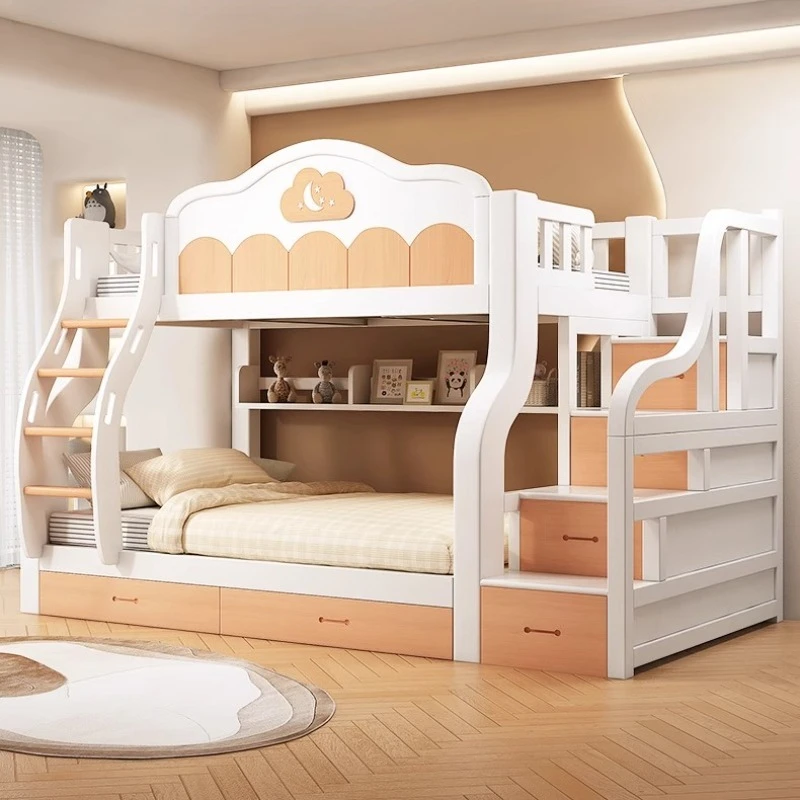 

storage Drawers loft kids bed Luxury Modern Children bed bases and frames king size bunk bed Modern Bedroom Furniture