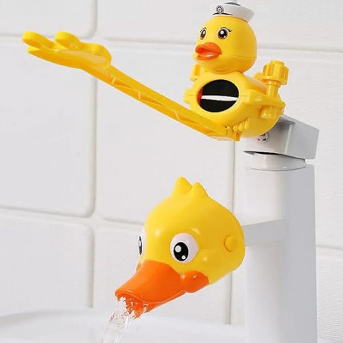 Children Cartoon Faucet Extender Bath Toys Kids Hand Washing in Bathroom Sink Accessories Baby Toys For Bathroom Water-Saving