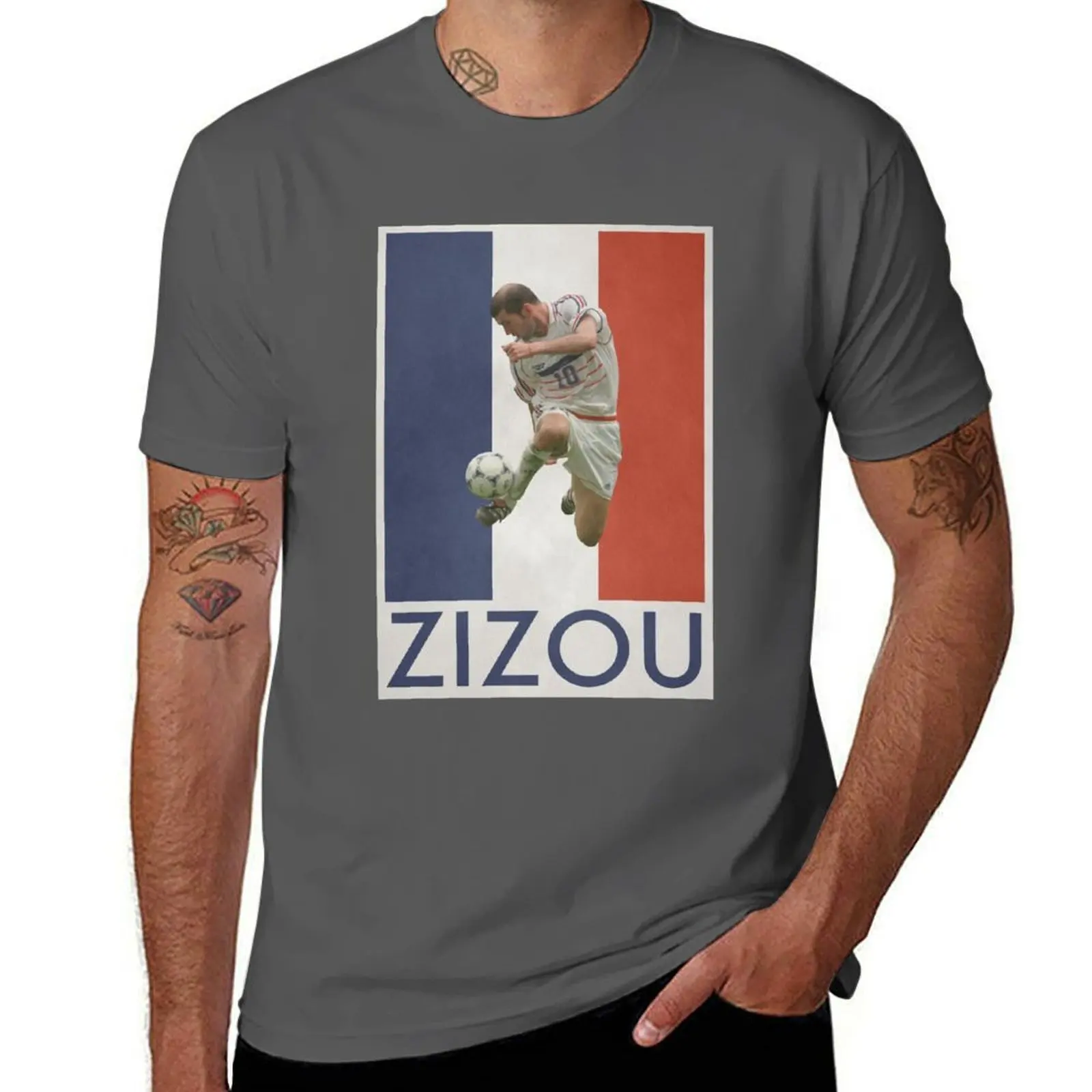 

Football - Zidane T-Shirt man t shirt graphic t shirts for man graphic funny T-Shirt