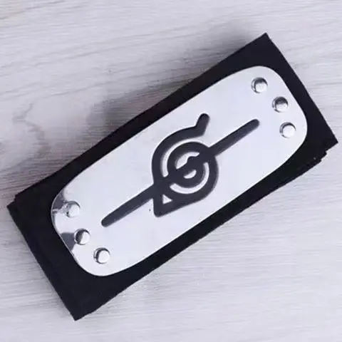 NARUTO Akatsuki Cartoon Stirnschutz Zweidimensionales Metall-Stirnband COS Kostüm-Requisiten Spielzeug Anime-Merchandise Großhandel – Detail 4