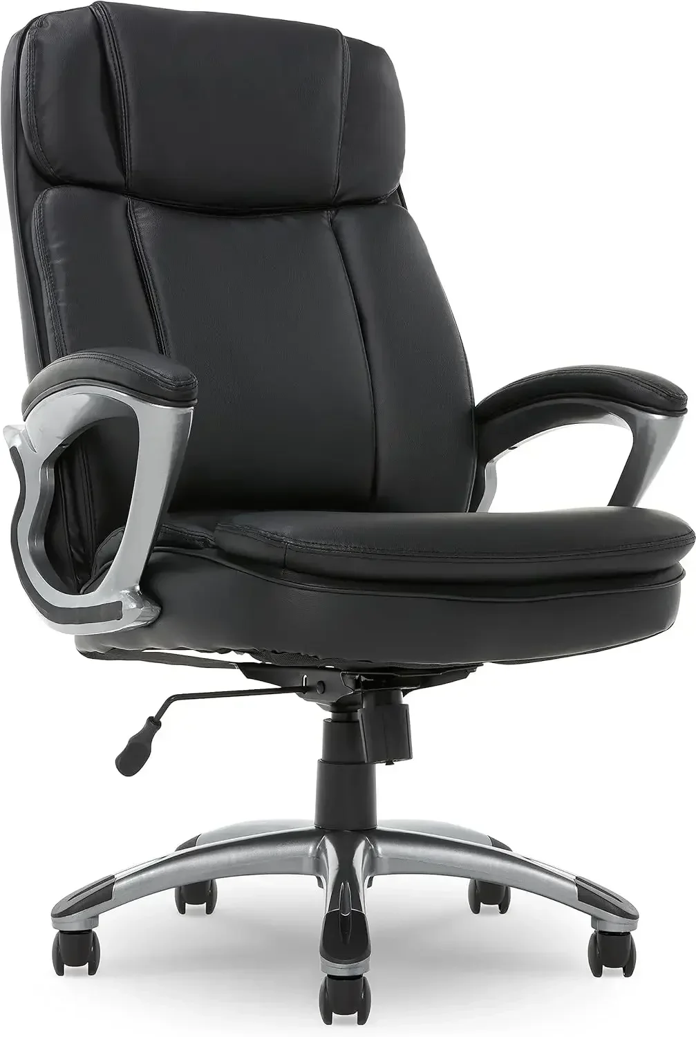 home.Serta Fairbanks Big and Tall High Back Executive Office Ergonomic Gaming Computer Chair with Lad Lumbar Zone, Black