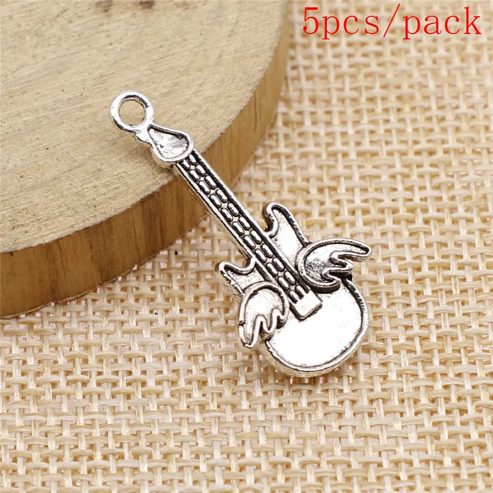 Electric Guitar Charms For Jewelry Making DIY Pendants For Gift Bulk